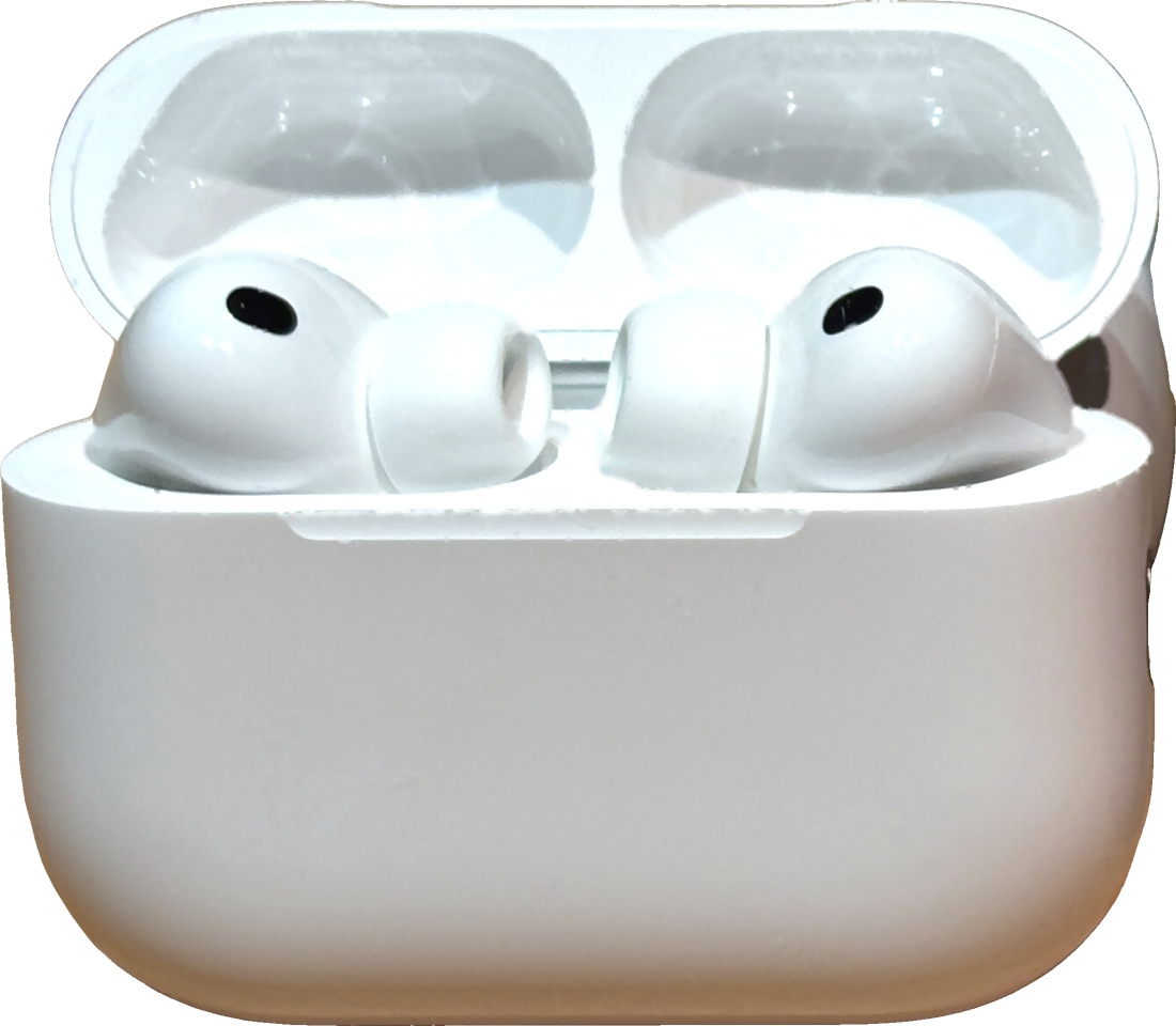 Apple AirPods Pro 3 in open charging case